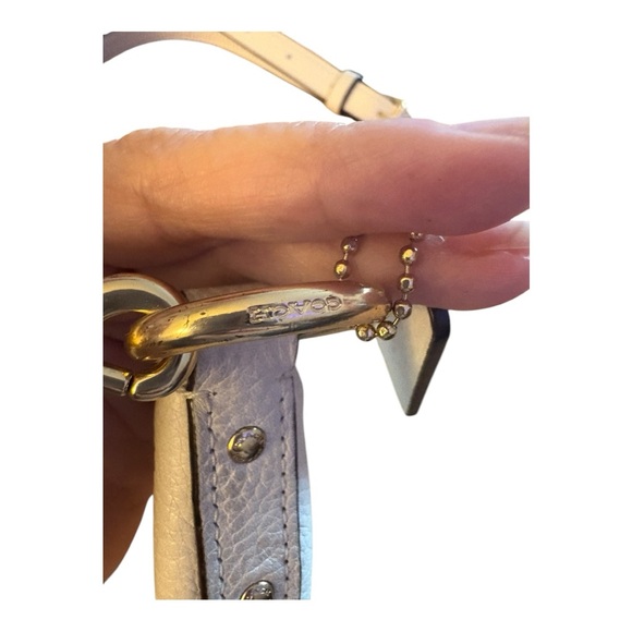 Coach Mini Abby Duffel Shoulder Crossbody Bag Chalk/im Gold 67025 - Picture 6 of 8